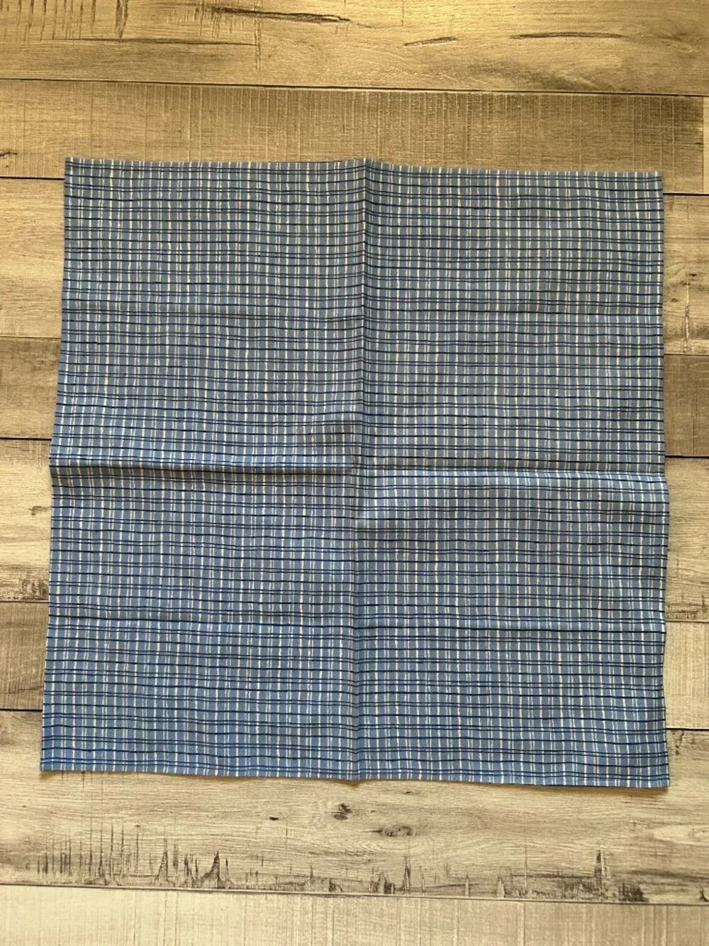 4 Olivades France Plaid Dinner Napkins 17